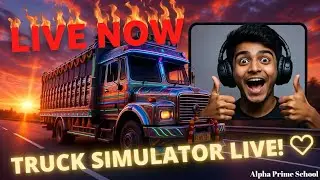 Let's Vibe in the Truck simulator 🚛 |Day-2| Alpha prime skoll.Truck simulator gameplay #shortslive