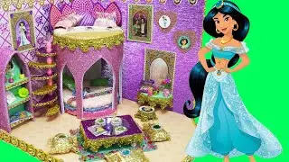 DIY Miniature Dollhouse~Aladdin Princess Jasmine Room Decor (2019)