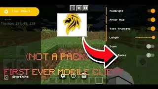 First ever mobile client 1.17+‖Lionclient!!