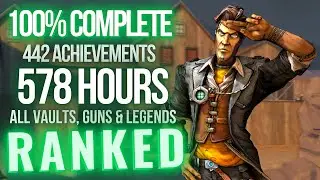 Ranking ALL 8 Borderlands Games I've 100%'ed
