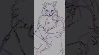 Wolf SpeedPaint #digitalart #speedpaint #animalart