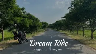 Dream Ride EP14: Nagpur to Telangana | An Unplanned Route Change, Maps Fails | k2k | solo ride