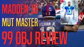 Madden 16 - 99 OVR Odell Beckham MUT Master Review!