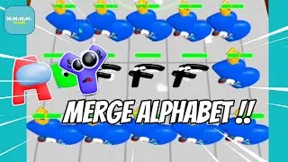 Merge Alphabet ABCDEMNOUX (AZ...) | Merge Alphabet: 3D Monster PART 1 !!
