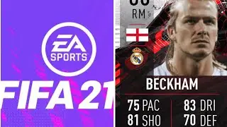 FIFA 21 David Beckham PlayStation5