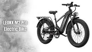 LEONX M2 Pro Review | 1800W Fat Tire E-Bike Beast! | 36MPH | 85 Miles Range