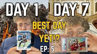 BIGGEST DAY YET!? | 7 Days Straight Selling Sports Cards on Whatnot (Day 5)