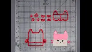 Gabbys Dollhouse &ndash; Baby Box Head 266 H901 Cookie Cutter Set