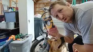 Installing an e Bike mirror.  Mirrycle Bicycle Mirror.