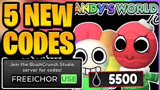 *НОВИНКА* Совершенно новые РАБОЧИЕ КОДЫ ДЛЯ DANDY'S WORLD В ROBLOX, ЯНВАРЬ 2026 - КОДЫ ДЛЯ DANDY'...