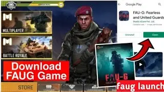 FAUG Game Launch on play store || Download FAUG Game || FAUG Game || FAUG Gameplay Akshay Kumar