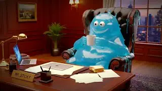 Mr.Sticky as a Boss In Office | Mr.Sticky Slime Squad.   #MrSticky#Animation