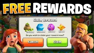 🔥 Collecting AUGUST REWARDS in Clash of Clans 🎁 | COC Free Rewards 2025 Part - 2 