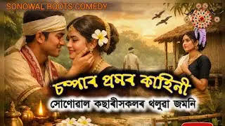 চম্পাৰ প্ৰেমৰ কাহিনী ❤️ | Village Love Story | Sonowal Roots Comedy🥰#viral#comedy#nonsubscribers 