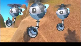Bubble Guppies Molly and Zooli Build robot inventions  from crusher￼