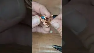 wire wrapped ring tutorial #wirewrap #diyjewelry #wirewrapping #handmade #wirewrappingjewelry #diy