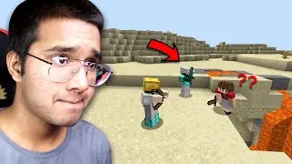 Minecraft Speedrunner vs 2 Hunters | Intense MANHUNT