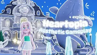 💗 Heartopia Aesthetic Gameplay 🐳✨️ | Chill Decorating, Fishing & Exploring The Town 🏡🫧  #heartopia 