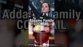 Halloween Cocktail Recipe inspired by the movie The Addams Family!