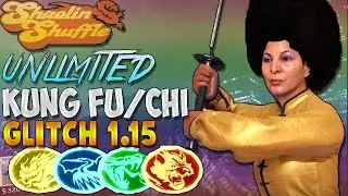 SHAOLIN SHUFFLE *UNLIMITED CHI/KUNG FU* EASY HIGH ROUNDS AND EASY METHOD  (after patch 1.15)
