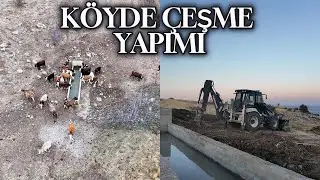 Köyde Çeşme Yapımı: Kuraklıkta Suyu Muhafaza Etmek 💧