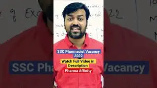 #ssc #exam #pharmacist #pharmacy #vacancy #requirment #ssc2022 #sscphase10 #b_pharma #d_pharma