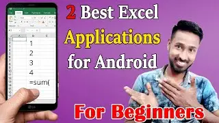2 best excel app for mobile ll excel app for android ll Excel In Android Phone ll Piyush k (dot)