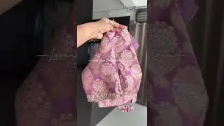Threadslabel tissues sarees with embroidered blouse