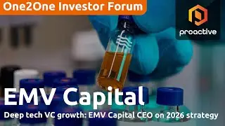 Deep tech VC growth: EMV Capital CEO on 2026 strategy - One2One Investor Forum