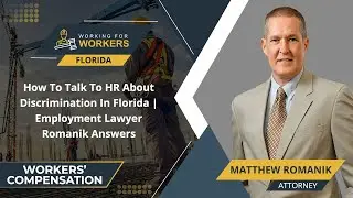 How To Talk To HR About Discrimination In Florida | Employment Lawyer Romanik Answers
