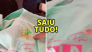 Como Tirar Mancha de Canetinha Hidrogr&aacute;fica da Roupa SUPER F&Aacute;CIL!