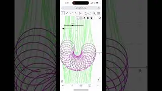 Amazing math art🎨Geogebra graph 📈 Math lovers ❤️🥰