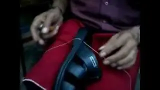 Jahit. ( Cara menggunakan jarum serbaguna ) Part 1.