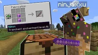 Minecraft mais tous les items que je craft sont cheat&eacute;..