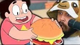 CHEESEBURGER BACKPACK | Steven Universe Reaction (RE - UPLOAD)