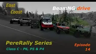 Class C at East Coast - P6, P5 & P4 Race | PereRally Series | EP14 #beamngdrive #beamng