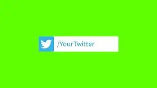 Twitter Green Screen Animation for Final Cut Pro, Adobe Premiere, iMovie, OBS