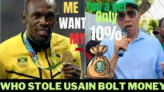 Who is the DON? Usain Bolt will Get back only 10% of his 12 Million US Dollars 💵. JLP a Hypocrite