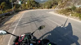 POV Can you handle these TWISTY mountain roads #povbikeride #travel #nature #motovlog