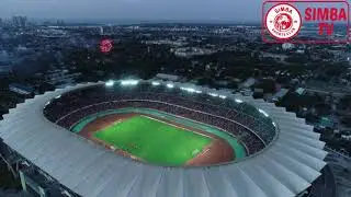 Mapambo katika uwanja wa Taifa Simba day 22 Agosti