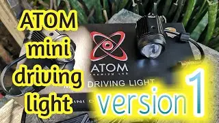 Atom Mini Driving Light on Raider 150fi
