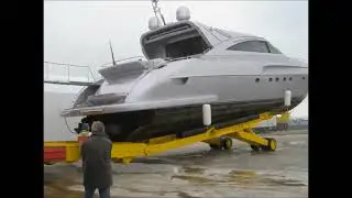 Self-Propelled Slipway Trailer - 45 t, Ascom and ABI Trailers