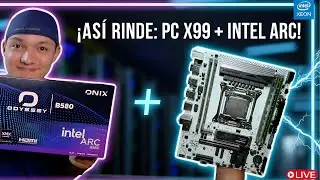 🔴Intel ARC B580 12GB VRAM + XEON 2690 V4  ¿PC GAMER XEON vale la pena en 2026? 🤔 (Respondo Todo)