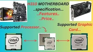 H310 MOTHERBOARD...👆🔥- DDR4 - LGA 1151 - USB 3.0 - HDMI Support..||@APtechmasala868