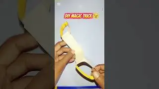 Diy magic trick 😉 #shorts #art #magic #youtubeshorts #shortvideo #boomrang