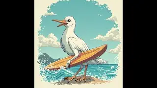 MORNING ZEN: Seagulls& Soothing Waves 🌊 🐦 🦈 🌅