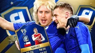THE VARDY PARTY! BEST EVER STRIKER UPGRADE! F8TAL TEAM OF THE SEASON SANCHEZ #2! FIFA 17