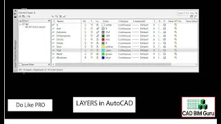 How to Create Layers in AutoCAD | Step-by-Step Guide for Beginners