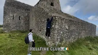 HELL FIRE CLUB 🇮🇪🇮🇳 || HIKE TO MOUNTPELIER HILL || HAUNTED PLACE IN IRELAND ☠️