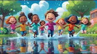 Puddle Jumping Adventure | Fun Nursery Rhymes & Kids Songs ☔💦🎵